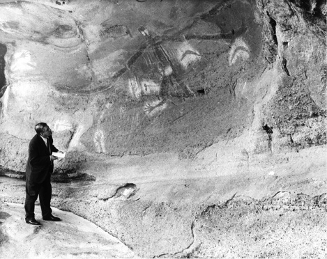 Percy Haslam at Baime Shelter, Milbrodale near Broke 1970. Univ of Newcastle Cultural Collections